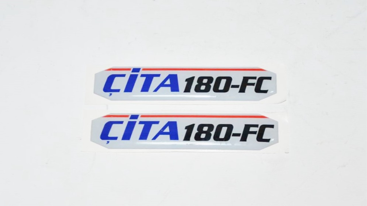 YAN KAPAK YAZISI PLASTİK TAKIM ( ÇİTA 180-FC )